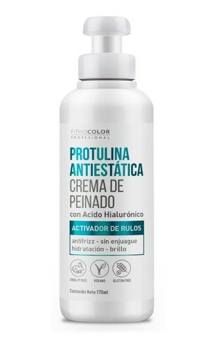 Fitho Crema Para Peinar Protulina Antiestatica 170 Ml