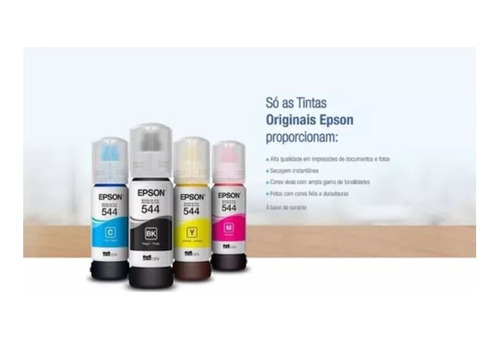 Tinta Original Epson T544 - L3210 / L3150 / L3250 / L3160
