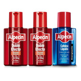 Pack X2shampoo Alpecin Cafeína Doble Efecto + Loción Cafeína