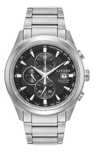 Reloj Eco-drive Chandler Cronógrafo Hombre Super Titanio Pla