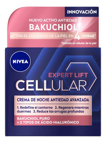 Crema De Noche Nivea Cellular Expert Lift Antiedad 50ml/49g