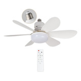 Ventilador De Techo Silencioso De 40 W Led Con Control Remot