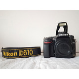 Nikon D610, Fulframe. Somente 52k Cliques