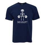 Polera Estampada Peso Muerto, Deadlift, Gym, Romanosmodas