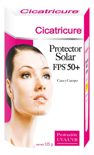 Cicatricure Protector Solar En Crema Fps 50+ 125ml