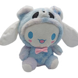 Peluche Cinnamaroll Hello Kitty Disfraz Panda Brillos Kawaii