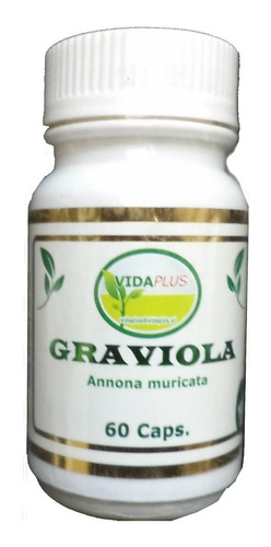 Graviola Guanabana 3 Frascos De 60 Caps De 500 Mg. Despacho