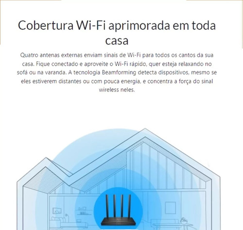 Roteador Wireless Mu-mimo Ac1300 Archer C6 Tp-link