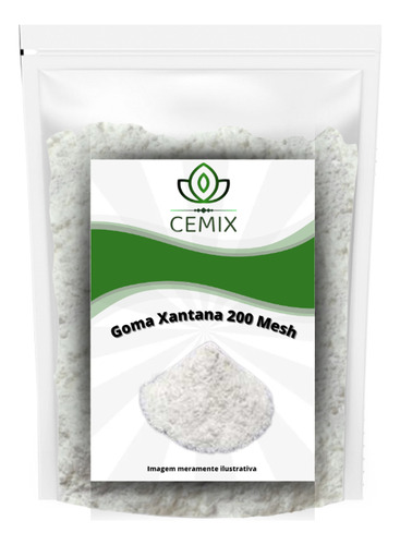 Goma Xantana (100% Pura) - Mesh 200 Cemix 1kg