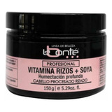 Crema La Bonte Vitamina Rizos Soya Cabello Procesado Rizado