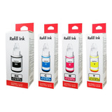 Kit Tintas Refill Ink Gi-190 Ca 190