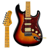 Guitarra Tagima Stratocaster Tg-540 Sb Clear Scale Lf/tt