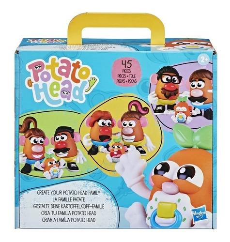 Cara De Papa Potato Head Crea Diseña Tu Familia 45 Pcs Ed