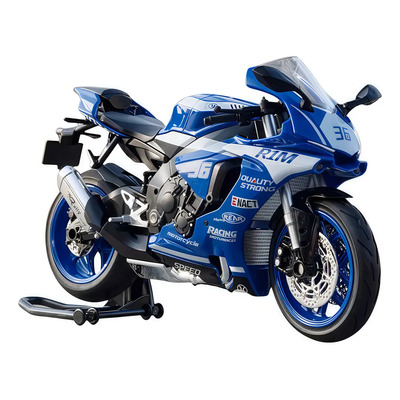 Moto Juguete Yamaha R1M 1:12 Coleccionable Con Luz Sonido Hoosufu | Meses sin interés