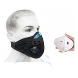 Mascarilla Deportiva Válvulas Y Carbón Act. Frío Smog Virus