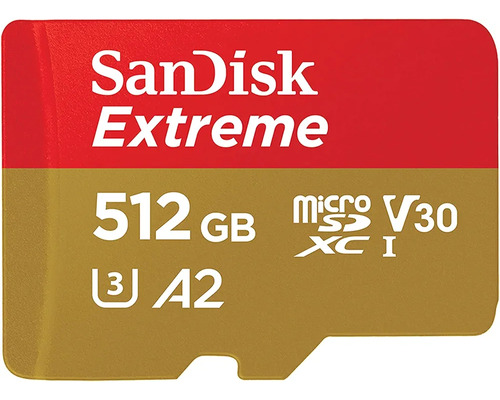 Tarjeta Micro Sd Sandisk Extreme 512 Gb