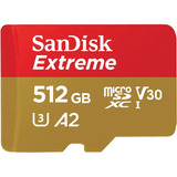 Tarjeta Micro Sd Sandisk Extreme 512 Gb