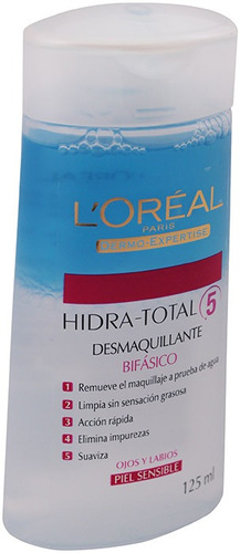 Crema Facial Loreal Paris Hidra Total 5 Bifásico 125 Ml