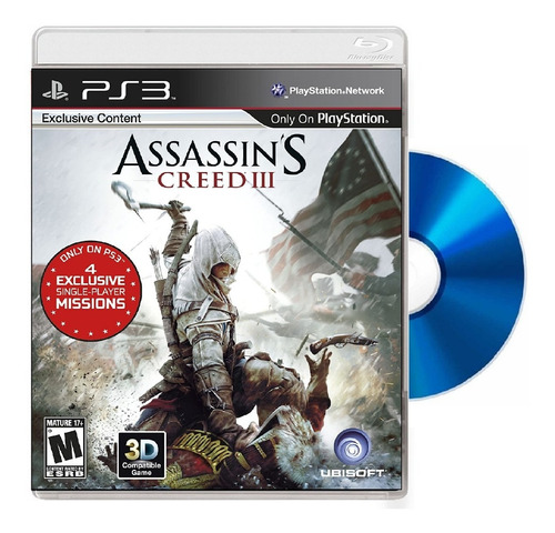 Assassins Creed  3  Ps3 Español Fisico Nuevo Sellado
