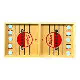 Tejo De Mesa Infantil Madera Juego Mini Metegol Montessori