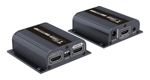 Kit Extender Hdmi 1080p Full De 50 Metros Con Cable Cat 6 