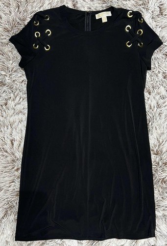 Vestido Casual Michael Kors Manga Corta Para Mujer Talla L