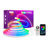 Kit Manguera Neon Led Flex Rgb Pixel +fuente+controlador App