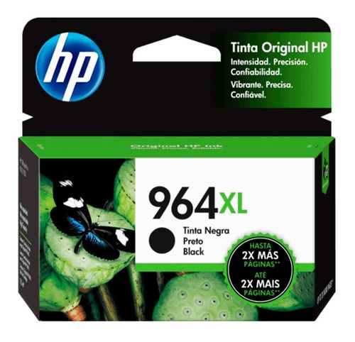 Cartucho De Tinta  Hp 964xl Original  3ja57al Negro