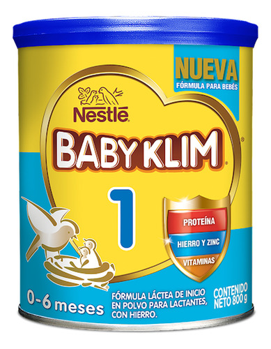 Alimento Lácteo Baby Klim Et 1 Lata X 800 Gr