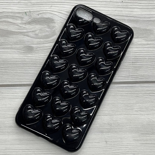 Funda Celular Corazones 3d Para Ceular iPhone 7 Plus 8 Plus