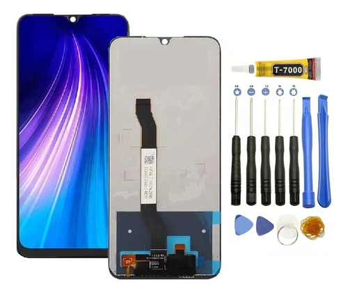 Tela Frontal Display Touch Lcd Xiaomi Note 8 M1908c3jg + Kit