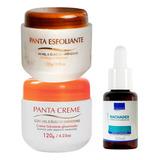 Kit Spa Para Os Pés: Panta Creme + Rachadex + Esfoliante