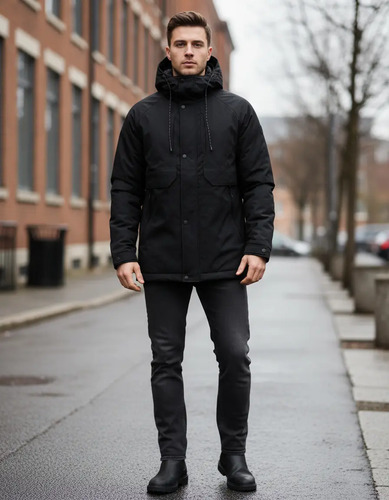 Chamarra Cazadora Impermeable Térmica Esquiar Hombre Premium | Meses sin interés