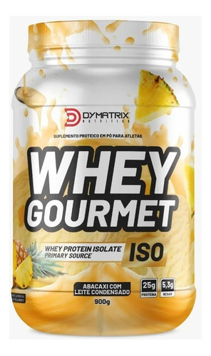 Whey Gourmet 900gr Isolado Concentrado Whey Protein