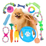 12 Kits Resistant Cuerda Toys For Perros Masticar