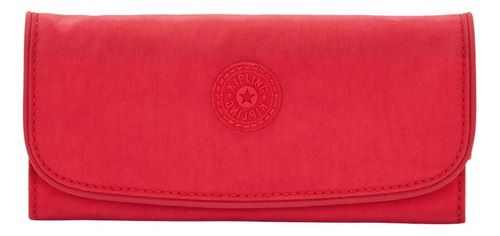 Billetera Mujer Kipling Money Land Rojo