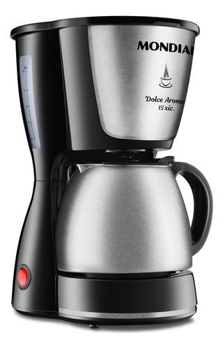 Cafeteira Elétrica Dolce Arome C-34ji-15x Preta Mondial Cor Preto 110v