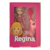 Muñeca Regina Con Cepillo Y Pony