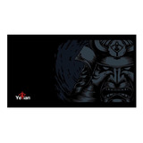 Mouse Pad Gamer Yeyian 1080 Krieg De Tela 400mm X 800mm X 3mm Negro