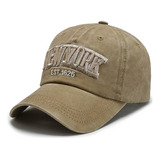 Gorra Cachucha Bordada New York Ajustable Hombres Mujeres