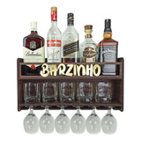 Barzinho Parede Aparador Bebidas Sala Tema Barzinho 49x26