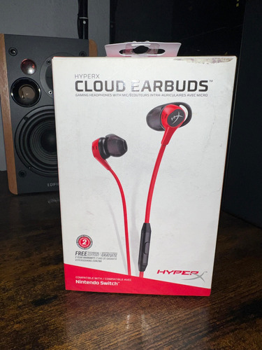 Audifonos Gamer In-ear Hyperx Cloud Earbuds No Usado