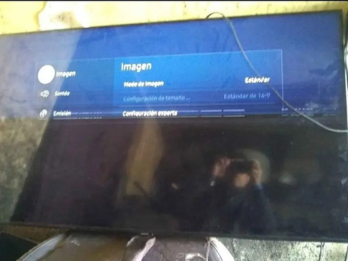 Samsung Smart Tv 50  Solo Roto Display  Si Prende Y Se Oye