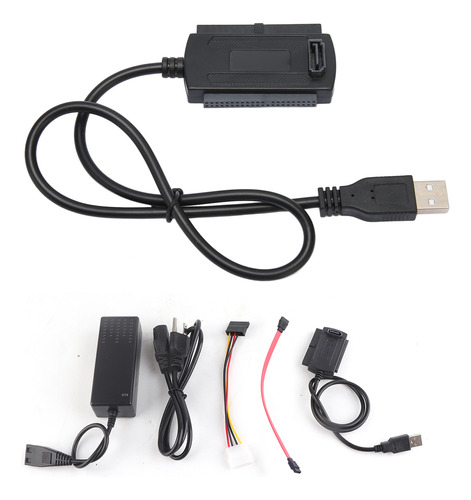 Cable Adaptador Usb 2.0 A Ide Sata Enchufe Estadounidense