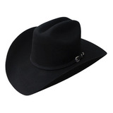 Sombrero Texana Goldstone Joan Sebastian Negra 100% Lana.