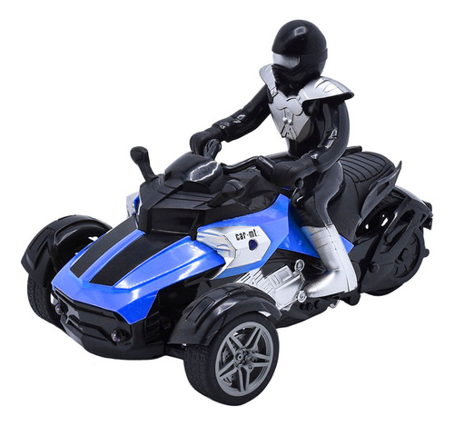 Moto Control Remoto Speed Wheels Azul Toy Logic