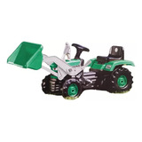 Montable Tractor De Pedales Con Remolque Para Niños