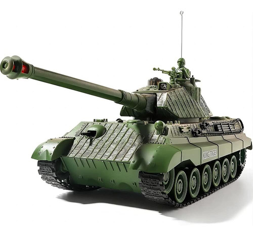 Rc Tank, Control Remoto Ww2 German King Tiger Army Tank Toys