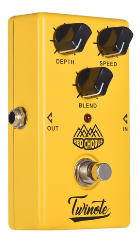 Pedal De Efectos Para Guitarra Twinote Bbd Chorus Analógico