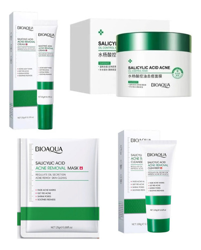 Kit Anti Acne Acido Salicílico - g a $99